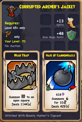 Corrupted Archer's Jacket