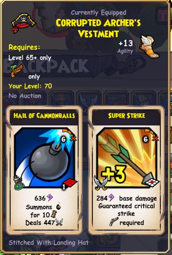 Corrupted Archer's Vestment