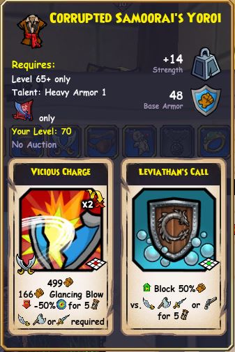 Corrupted Samoorai's Yoroi