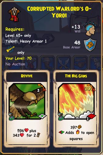Corrupted Warlord's O-Yoroi