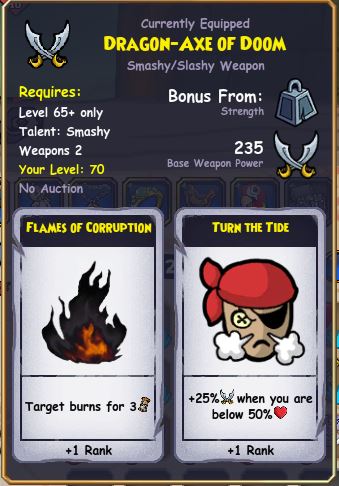 Dragon-Axe of Doom