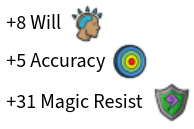 Dr. Noh's Tunic Stats
