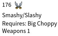 Metal Guardian's Blade Stats