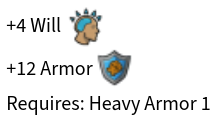 Metal Guardian's Helm Stats