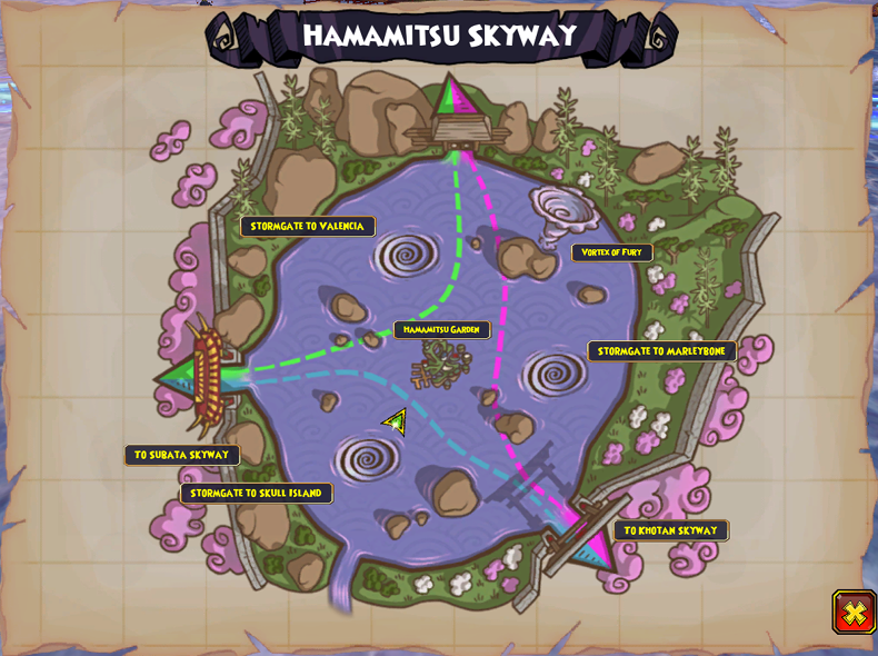 Hamamitsu Skyway Map