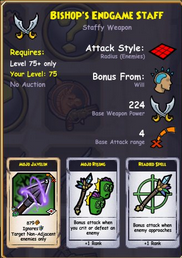 Bishop's Endgame Staff
