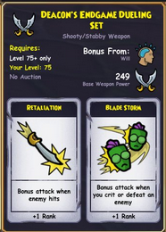 Deacon's Endgame Dueling Set