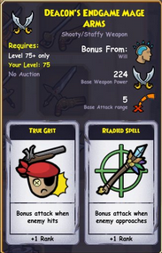 Deacon's Endgame Mage Arms