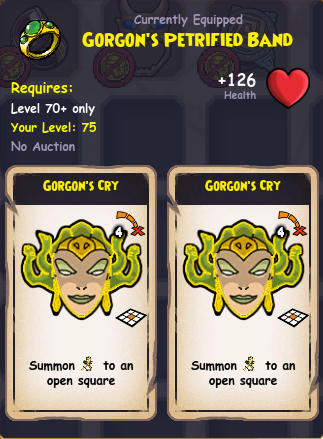 Gorgon's Petrified Band