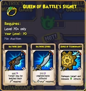 Queen of Battle's Signet