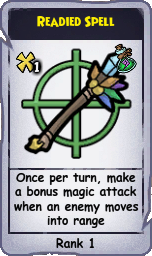 Readied Spell Rank 1