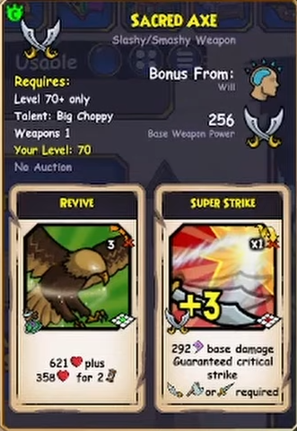 Sacred Axe