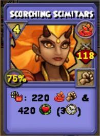 Scorching Scimitars