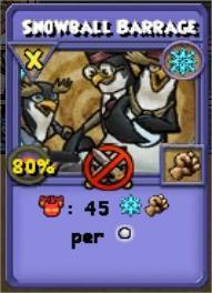 Snowball Barrage