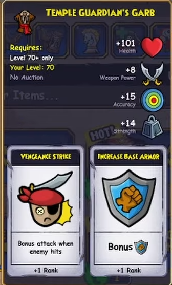 Temple Guardian's Garb